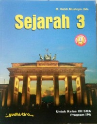 Image of Sejarah 3 untuk kelas XII SMA program IPA