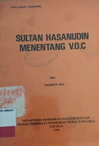 Image of Sultan Hasanudin Menentang V.O.C