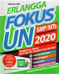 Image of Erlangga Fokus UN SMP/MTs 2020