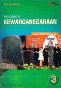 Image of Pendidikan Kewarganegaraan 3 untuk SMP Kelas IX jilid 3