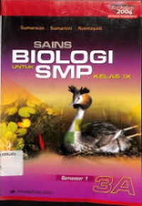 Image of Sains Biologi 3A Untuk SMP Kelas IX